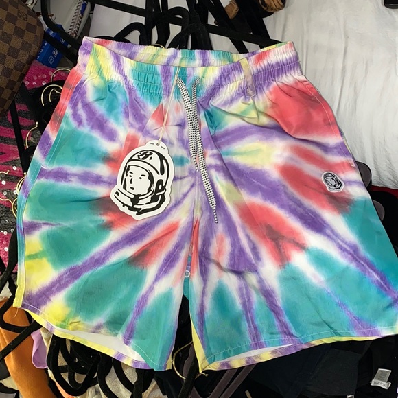 Billionaire boys club tie dye shorts